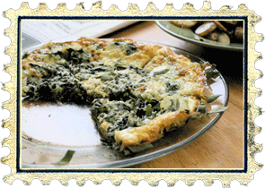 Sweet Potato, Swiss Chard and Caramelized Onion Frittata